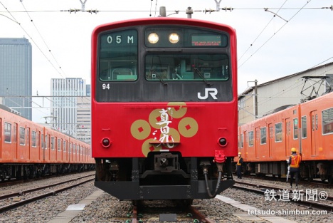 JR大阪環状線「真田丸」ラッピング列車
