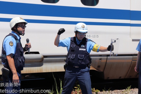 東海道新幹線の『不測の事態対応訓練・乗客避難誘導訓練』に密着