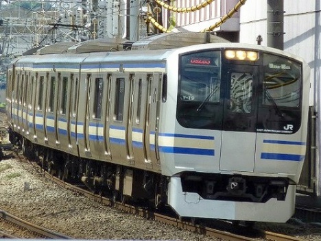 横須賀線 E217系　避難訓練