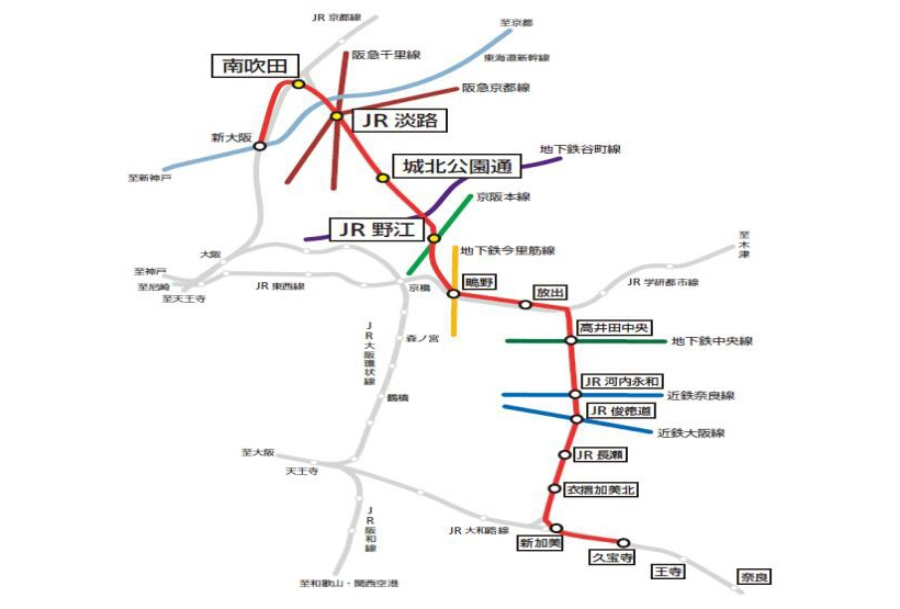 大阪 jr 路線 図