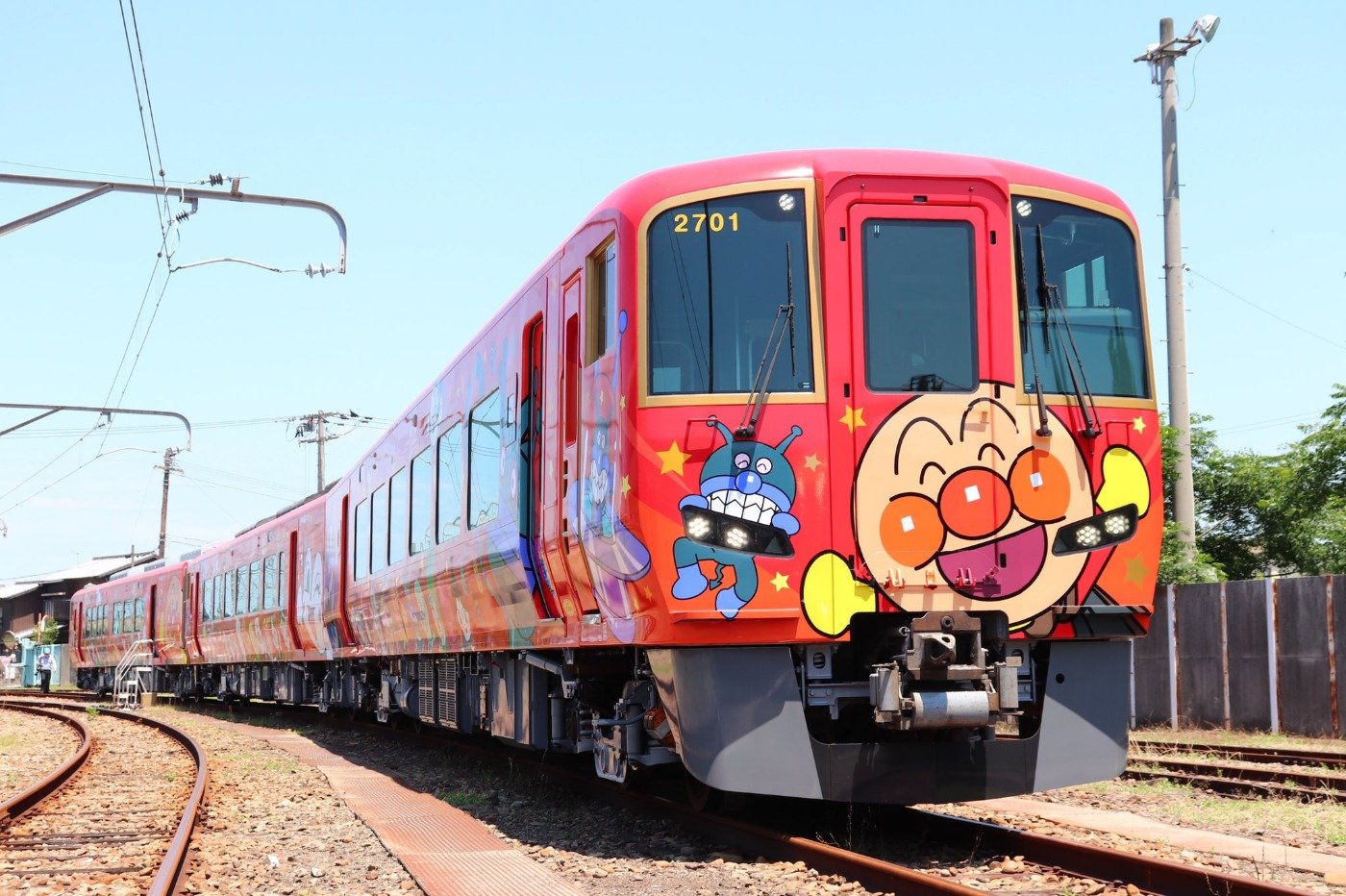 Jr四国の新型アンパンマン列車がお披露目 土讃線にデビュー ファミリー 鉄道新聞