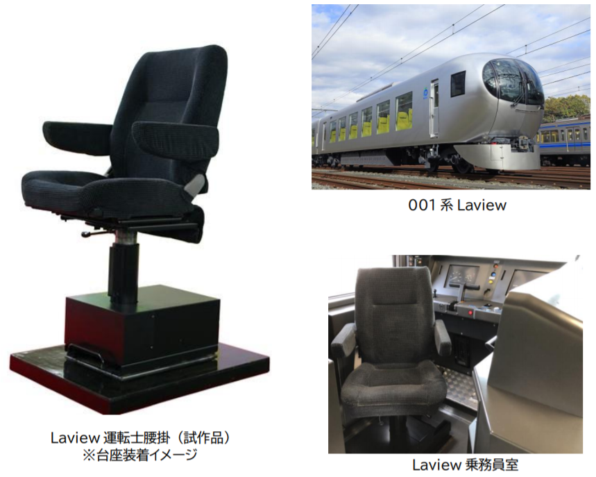 西武鉄道、Laview運転士腰掛の試作品を50万円で販売へ | 鉄道イベント