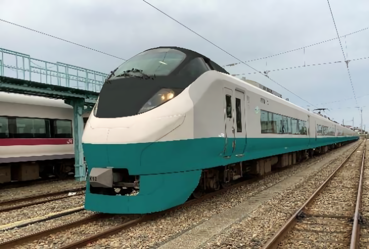 E657系『E653系リバイバルカラー』塗装イメージ（JR東日本ニュースリリースより）